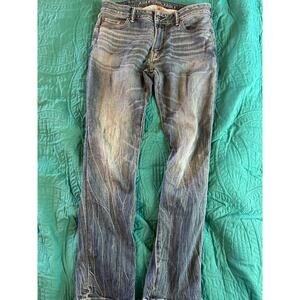 American Eagle Men's Size 33x32 Slim Ne(X)t Level Airflex Tapered Leg Faded